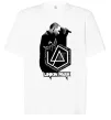 Футболка Оверсайз Linkin Park Chester Білий фото