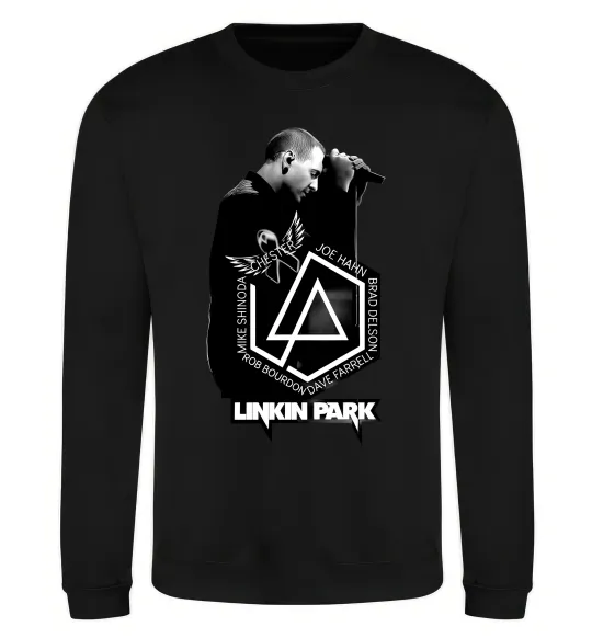 Свитшот Linkin Park Chester Черный фото