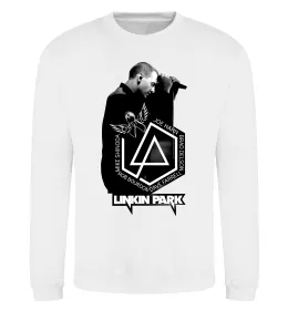Свитшот Linkin Park Chester Белый фото