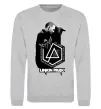 Свитшот Linkin Park Chester Серый меланж фото