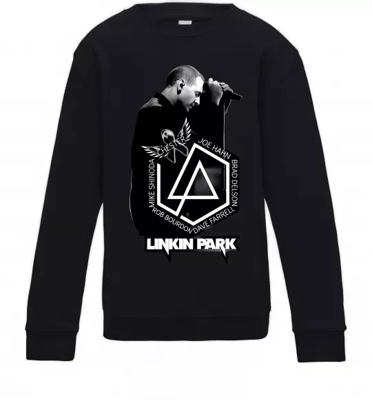 Дитячий світшот Linkin Park Chester Чорний фото