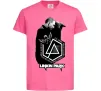 Детская футболка Linkin Park Chester Ярко-розовый фото