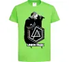 Детская футболка Linkin Park Chester Лаймовый фото