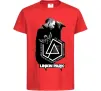 Детская футболка Linkin Park Chester Красный фото