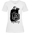 Женская футболка Linkin Park Chester Белый фото