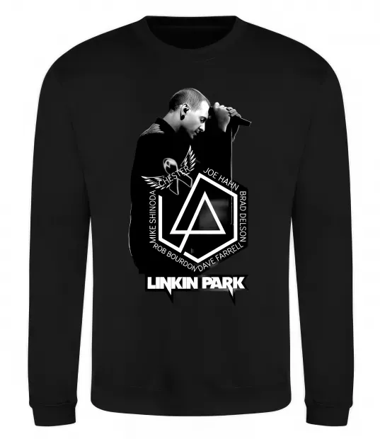 Свитшот Linkin Park Chester Черный фото