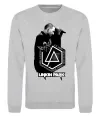 Свитшот Linkin Park Chester Серый меланж фото