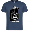 Чоловіча футболка Linkin Park Chester Темно-синій Чоловіча футболка Linkin Park Chester Темно-синій фото