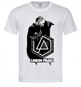 Чоловіча футболка Linkin Park Poster Білий фото