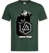 Чоловіча футболка Linkin Park Chester Темно-зелений Чоловіча футболка Linkin Park Chester Темно-зелений фото