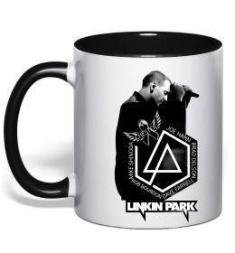 Чашка с цветной ручкой Linkin Park Chester