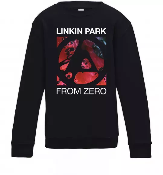 Детский Свитшот From zero Linkin Park Черный фото