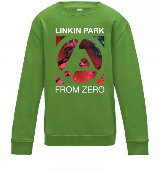 Детский Свитшот From zero Linkin Park Лаймовый фото