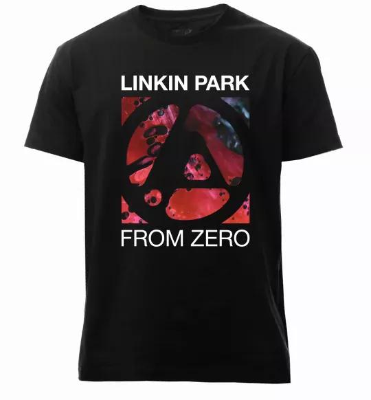 Мужская премиум футболка From zero Linkin Park Черный фото