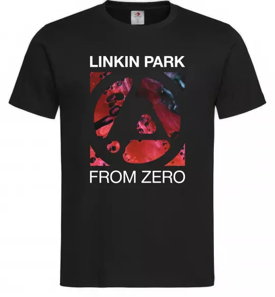 Мужская футболка From zero Linkin Park Черный фото