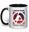 Чашка с цветной ручкой From zero Linkin Park Черный фото