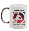 Чашка с цветной ручкой From zero Linkin Park Серебро фото