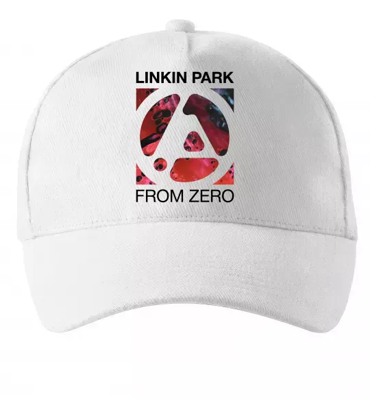 Кепка From zero Linkin Park Білий фото