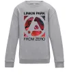 Детский Свитшот From zero Linkin Park Серый меланж фото