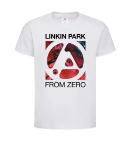 Дитяча футболка From zero Linkin Park Білий фото