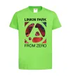 Детская футболка From zero Linkin Park Лаймовый фото