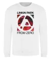Світшот From zero Linkin Park Білий Світшот From zero Linkin Park Білий фото