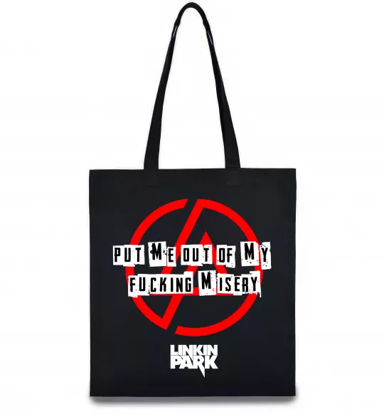 Эко-сумка Misery Linkin Park Черный фото
