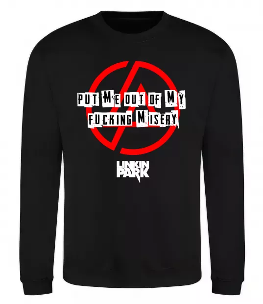 Світшот Misery Linkin Park Чорний фото