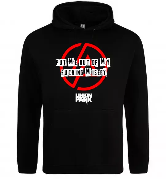 Жіноча толстовка (худі) Misery Linkin Park Чорний фото