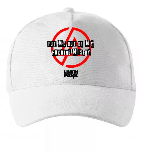 Кепка Misery Linkin Park Белый фото