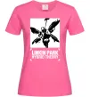 Жіноча футболка Hybrid Theory Linkin Park Яскраво-рожевий фото