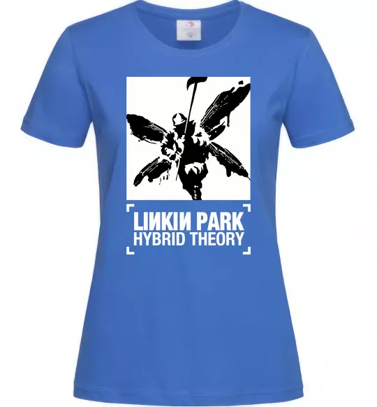 Жіноча футболка Hybrid Theory Linkin Park Яскраво-синій фото