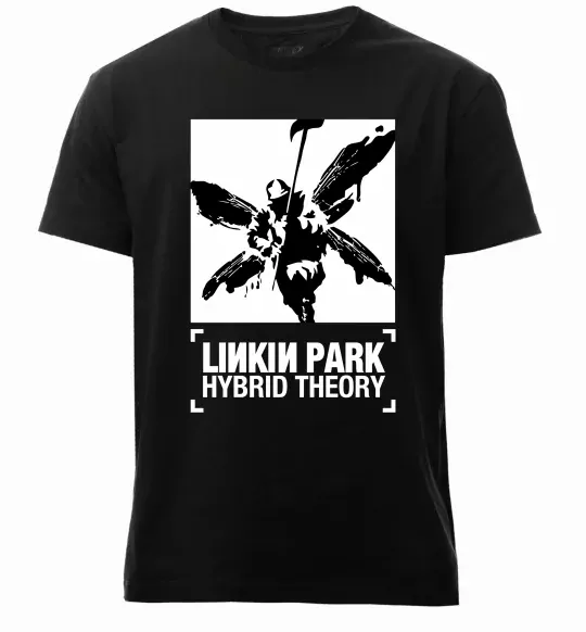 Мужская премиум футболка Hybrid Theory Linkin Park Черный фото