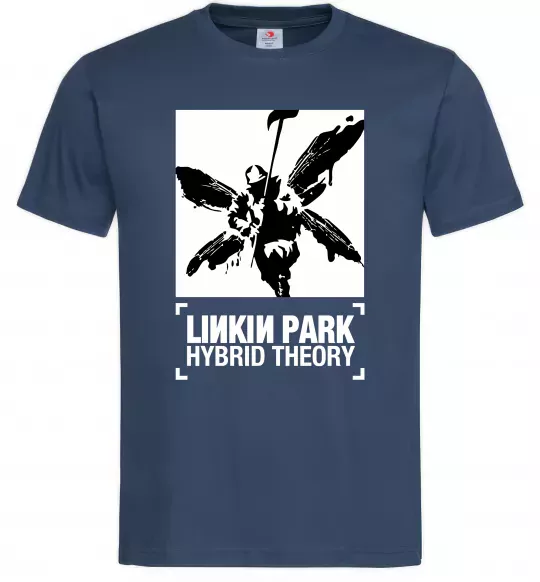 Мужская футболка Hybrid Theory Linkin Park Темно-синий фото