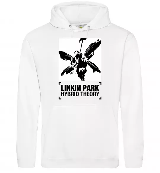 Жіноча толстовка (худі) Hybrid Theory Linkin Park Білий фото