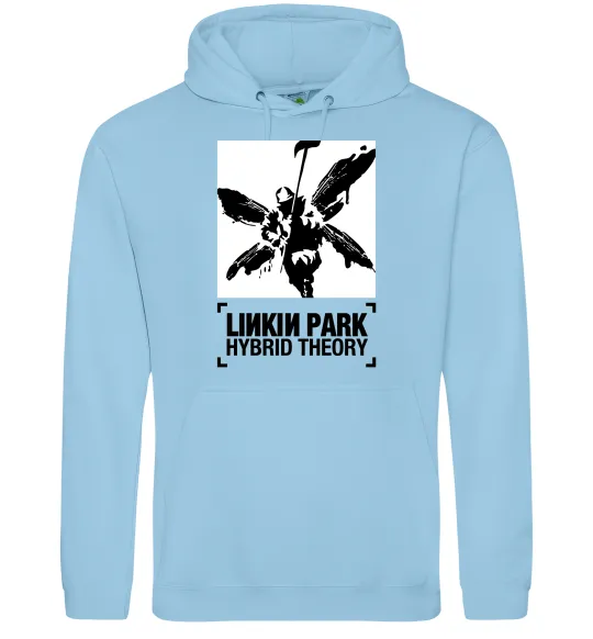 Женская толстовка (худи) Hybrid Theory Linkin Park Голубой фото