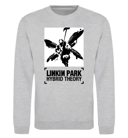 Свитшот Hybrid Theory Linkin Park Серый меланж фото