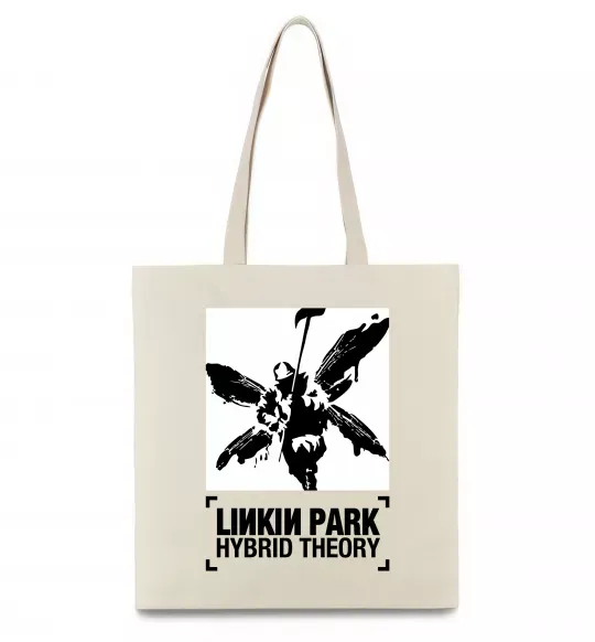 Эко-сумка Hybrid Theory Linkin Park Бежевый фото