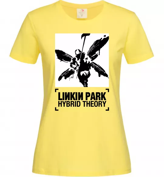 Жіноча футболка Hybrid Theory Linkin Park Лимонний фото
