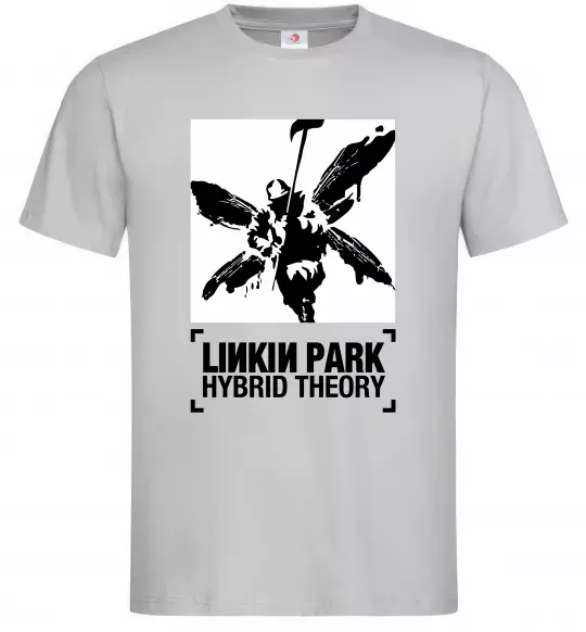 Мужская футболка Hybrid Theory Linkin Park Серый фото