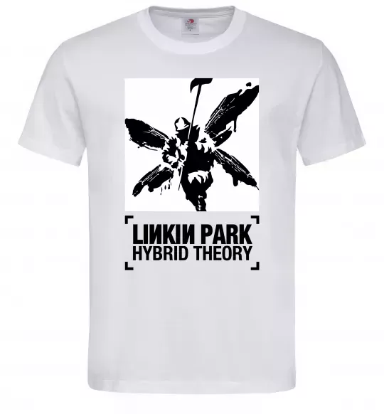 Мужская футболка Hybrid Theory Linkin Park Белый фото