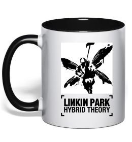 Чашка з кольоровою ручкою Hybrid Theory Linkin Park