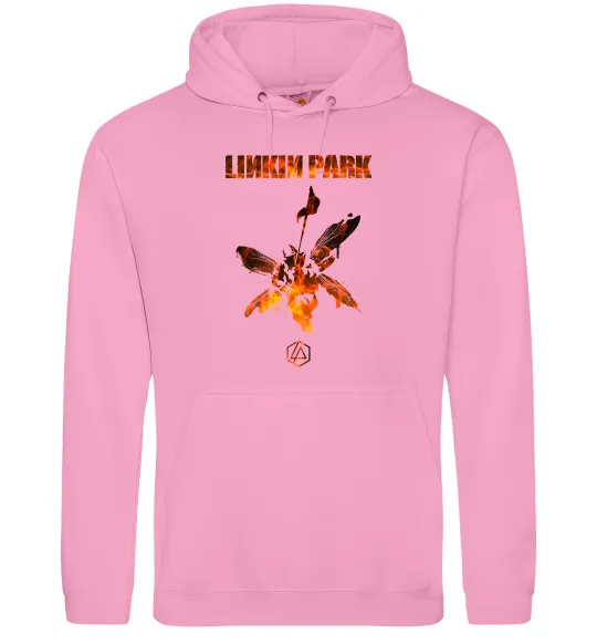 Чоловіча толстовка (худі) Hybrid Theory Рожевий фото