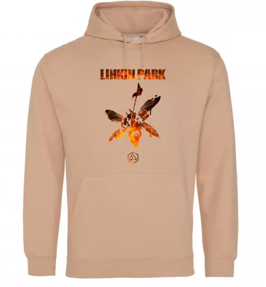 Мужская толстовка (худи) Hybrid Theory Песочный фото