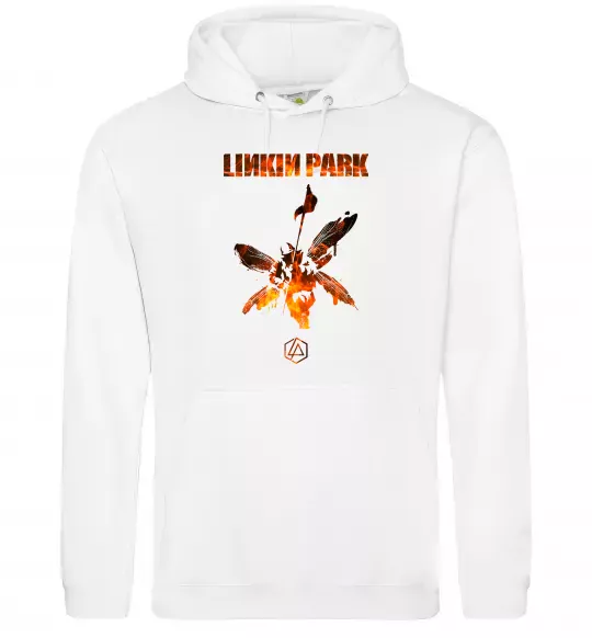 Жіноча толстовка (худі) Hybrid Theory Білий фото