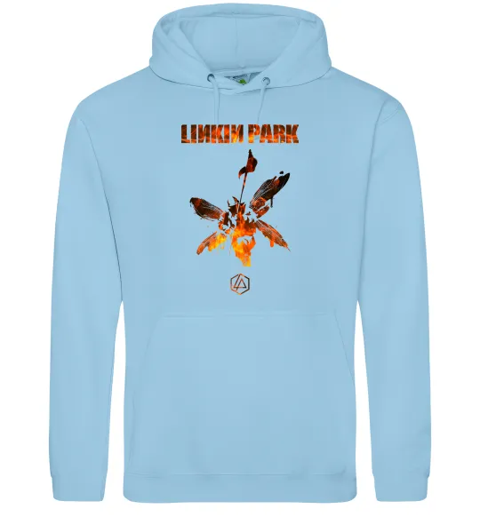 Жіноча толстовка (худі) Hybrid Theory Блакитний фото