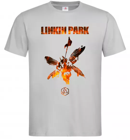 Чоловіча футболка Hybrid Theory Сірий фото