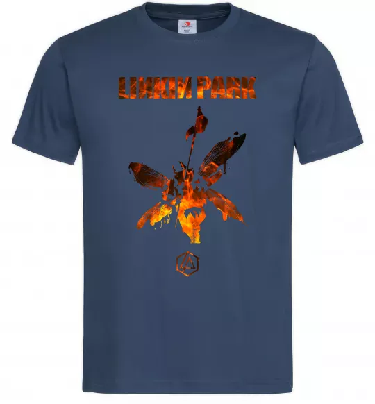 Чоловіча футболка Hybrid Theory Темно-синій фото