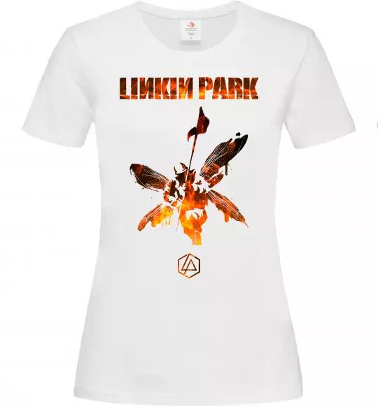 Жіноча футболка Hybrid Theory Білий фото