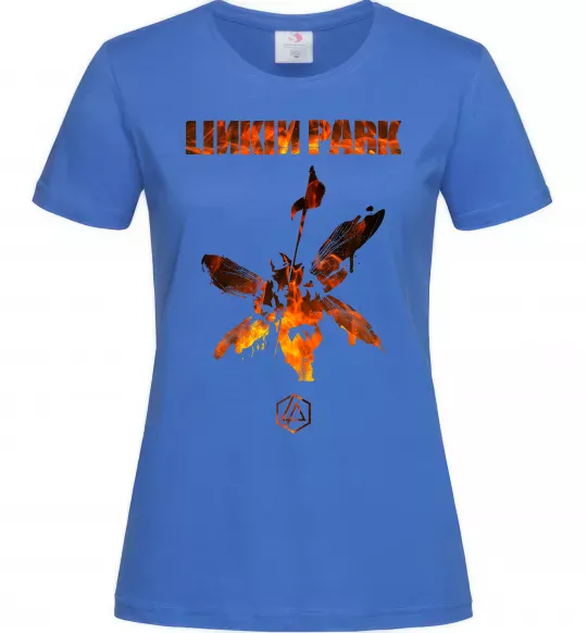 Жіноча футболка Hybrid Theory Яскраво-синій фото